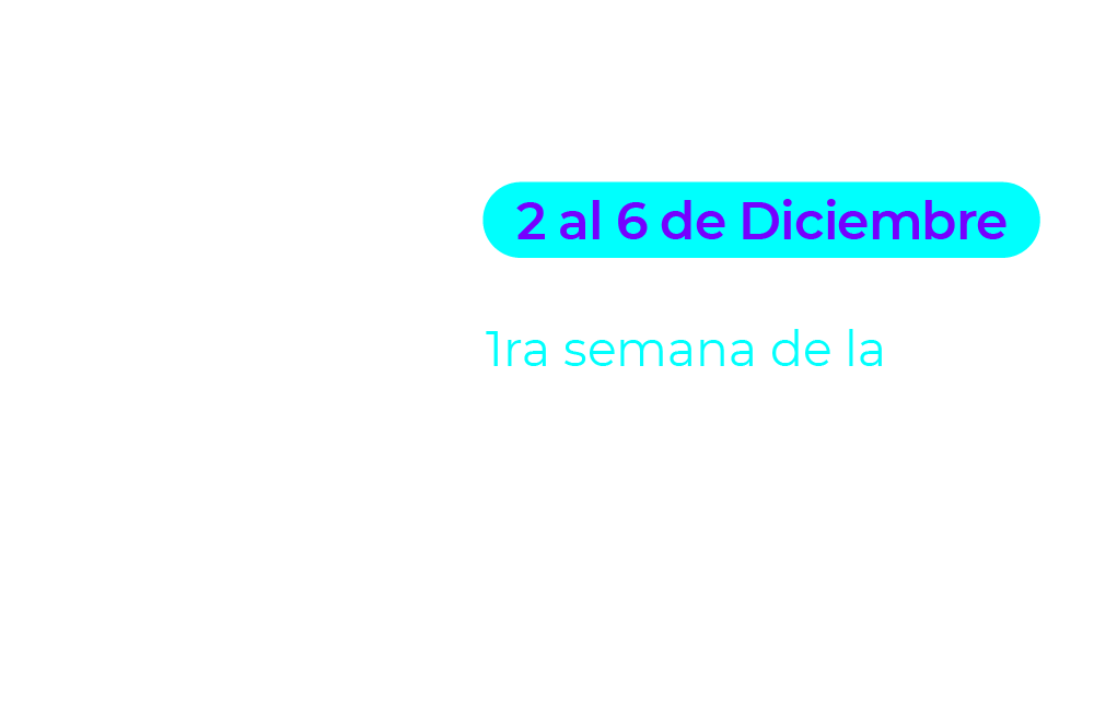 2 al 6 de Diciembre - 1ra Semana de la Inteligencia Artificial en Argentina